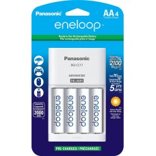 Panasonic Eneloop AA 4Pack with Charger